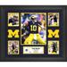 Tom Brady Michigan Wolverines Framed 23'' x 27'' 5-Photo Collage