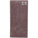 Ohio State Buckeyes Leather Secretary Wallet with Concho - Brown