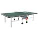 Butterfly Personal 19 Foldable Table Tennis Table (19mm Thick) Wood/Steel Legs in Brown/Gray/Green | 30 H x 60 W x 108 D in | Wayfair TPE19GN
