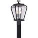 Quoizel Province 18" High Mystic Black Outdoor Post Light