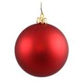 Vickerman 392539 - 2.4" Red Matte Ball Christmas Tree Ornament (24 pack) (N590603DMV)