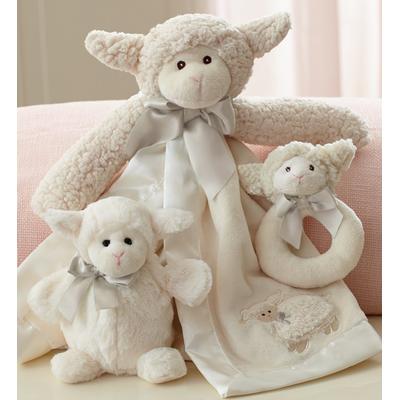 1-800-Flowers Everyday Gift Delivery Lamby Snuggle Set By Bearington | Happiness Delivered To Their Door