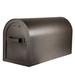 Post Mounted Mailbox Brass in Green America's Finest Lighting Company | 10.13 H x 18 W x 8 D in | Wayfair AF-501-NV