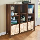 ClosetMaid Premium Cubes 38.31" H x 37.6" W Cube Bookcase Wood in White/Brown | 38.31 H x 37.6 W x 11.81 D in | Wayfair 16057