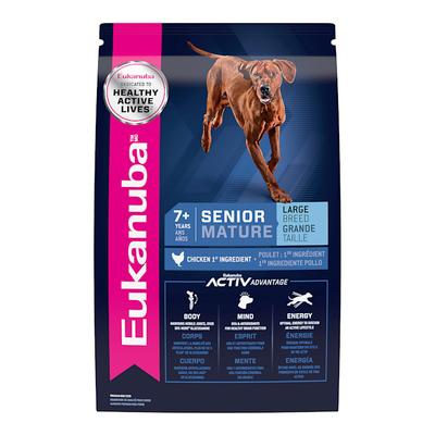 Eukanuba Senior Large Breed Chicken Flavor Dry Dog Food, 30 lbs.