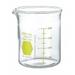 KIMBLE CHASE 14000Y-1000 Griffin Beaker,1000mL,Glass,Clear,PK6