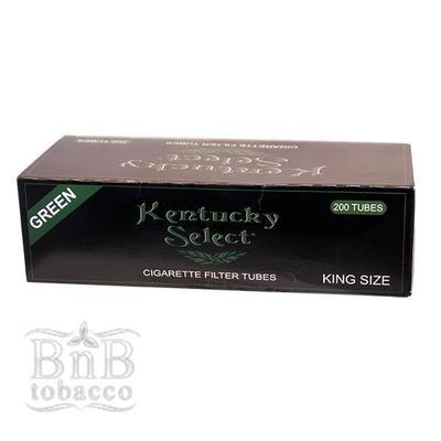 Kentucky Select Green Cigarette Tubes