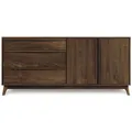 Copeland Furniture Catalina Dresser - 3 Drawers and 2 Doors - 2-CAL-52-04