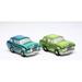 Cosmos Gifts Car Salt & Pepper Set Ceramic in Blue/Green | 1.38 H x 3.5 W in | Wayfair 62506