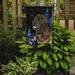 Caroline's Treasures Starry Night Mastiff 2-Sided Garden Flag, Polyester in Black/Brown | 15 H x 11 W in | Wayfair SS8463GF