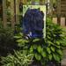 Caroline's Treasures Chow 2-Sided Garden Flag, Polyester in Black/Blue/Yellow | 15 H x 11 W in | Wayfair SS7008GF