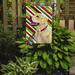 Caroline's Treasures Labrador Candy Cane Holiday Christmas 2-Sided Garden Flag, Polyester in Red | 15 H x 11 W in | Wayfair LH9248GF