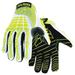HEXARMOR 4030-XL (10) Hi-Vis Cut Resistant Impact Gloves, A8 Cut Level,