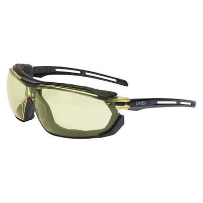 HONEYWELL UVEX S4042 Safety Glasses, Tirade, Amber Anti-Fog Lens,