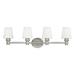 Xavierre 32 1/4" Wide Satin Nickel Bath Light