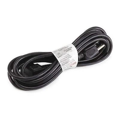 ZORO SELECT 20PX02ID PC Power Cord, 5-15P, IEC C13, 10 ft., Blk, 10A