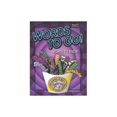 Words to Go - Words to Know Book F (Paperback - Workbook)