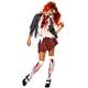 High School Horror Zombie Schoolgirl Costume (XS)