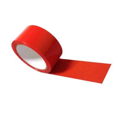 6 x Red Adhesive Tape 50mm x 66m