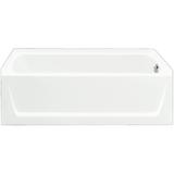 Sterling by Kohler Ensemble™ 60" x 30.25" Bathtub in White | 19 H x 30.25 W x 60 D in | Wayfair 71171120-0