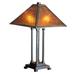 Meyda Lighting Van Erp Amber Mica 24 Inch Table Lamp - 24217