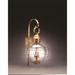 Northeast Lantern Onion 28 Inch Tall Outdoor Wall Light - 2851-DB-MED-CSG