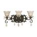 Framburg Liebestraum 23 Inch 3 Light Bath Vanity Light - 2963 MBLACK