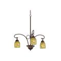 Meyda Lighting Sea Scallop 26 Inch 3 Light Chandelier - 27413