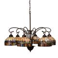 Meyda Lighting Tiffany Candice 31 Inch 6 Light Chandelier - 18693