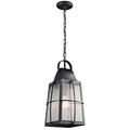 Kichler Lighting Tolerand 19 Inch Tall 1 Light Outdoor Hanging Lantern - 49556BKT