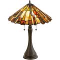 Meyda Lighting Jadestone Delta 23 Inch Table Lamp - 52158