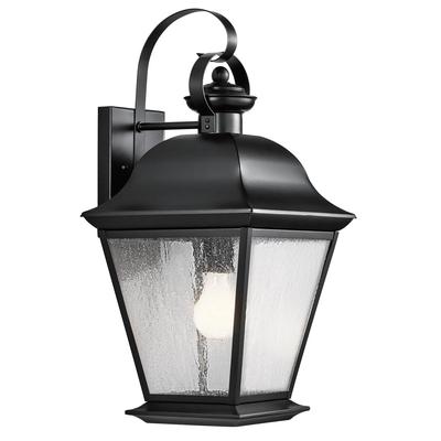 Kichler Lighting Mount Vernon 19 Inch Tall 1 Light Outdoor Wall Light - 9709BK