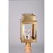 Northeast Lantern Concord 19 Inch Tall 3 Light Outdoor Post Lamp - 5643-DAB-CIM-CSG
