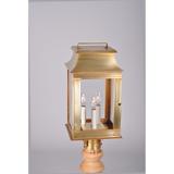 Northeast Lantern Concord 19 Inch Tall 3 Light Outdoor Post Lamp - 5643-VG-LT3-SMG