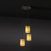 Justice Design Group Alabaster Rocks! 4 Inch 3 Light Multi Light Pendant - ALR-8818-10-DBRZ-BKCD