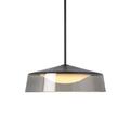 Visual Comfort Modern Collection Masque 18 Inch LED Large Pendant - 700TDMSQGPKBB-LED