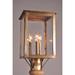 Northeast Lantern Ashford 15 Inch Tall 3 Light Outdoor Post Lamp - 8983-DAB-LT3-CSG