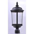 Maxim Lighting Dover 21 Inch Tall LED Outdoor Post Lamp - 55021CDBZ