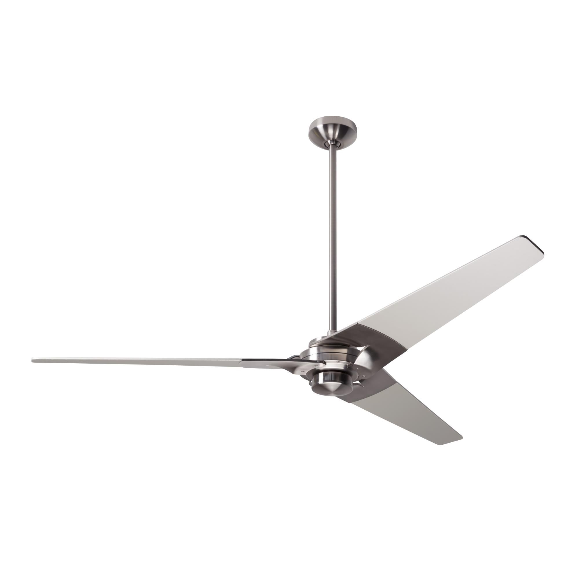 Modern Fan Company Torsion 62 Inch Ceiling Fan - TOR-BN-62-WH-NL-005