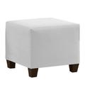 Brayden Studio® Mctaggart 19" Wide Square Cube Ottoman Microfiber/Microsuede | 16 H x 19 W x 19 D in | Wayfair BRSD2127 25540579