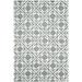 White 24 x 0.25 in Indoor Area Rug - Darby Home Co Ez Care Hand-Hooked Gray/Ivory Area Rug Polyester | 24 W x 0.25 D in | Wayfair DBHC1872 25587326