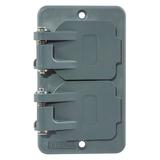 HUBBELL WIRING DEVICE-KELLEMS HBL3056 1 -Gang Vertical Weatherproof Cover,