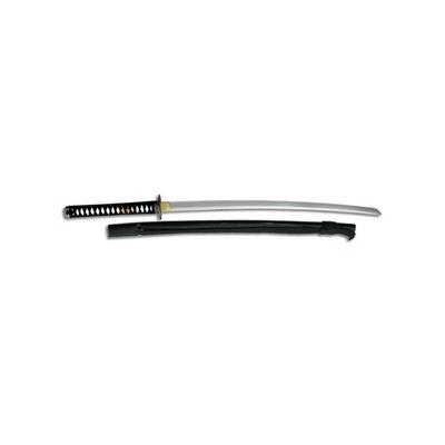 Paul Chen Practical Katana tempered high carbon steel blade rayskin handle with black cord wrap PC1070