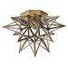 Moravian Star Ceiling Mount - Brass - Ballard Designs - Ballard Designs