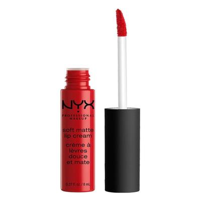NYX Professional Makeup Wedding Soft Matte Lip Cream Lippenstift Amsterdam 8 ml Dunkelrot Image