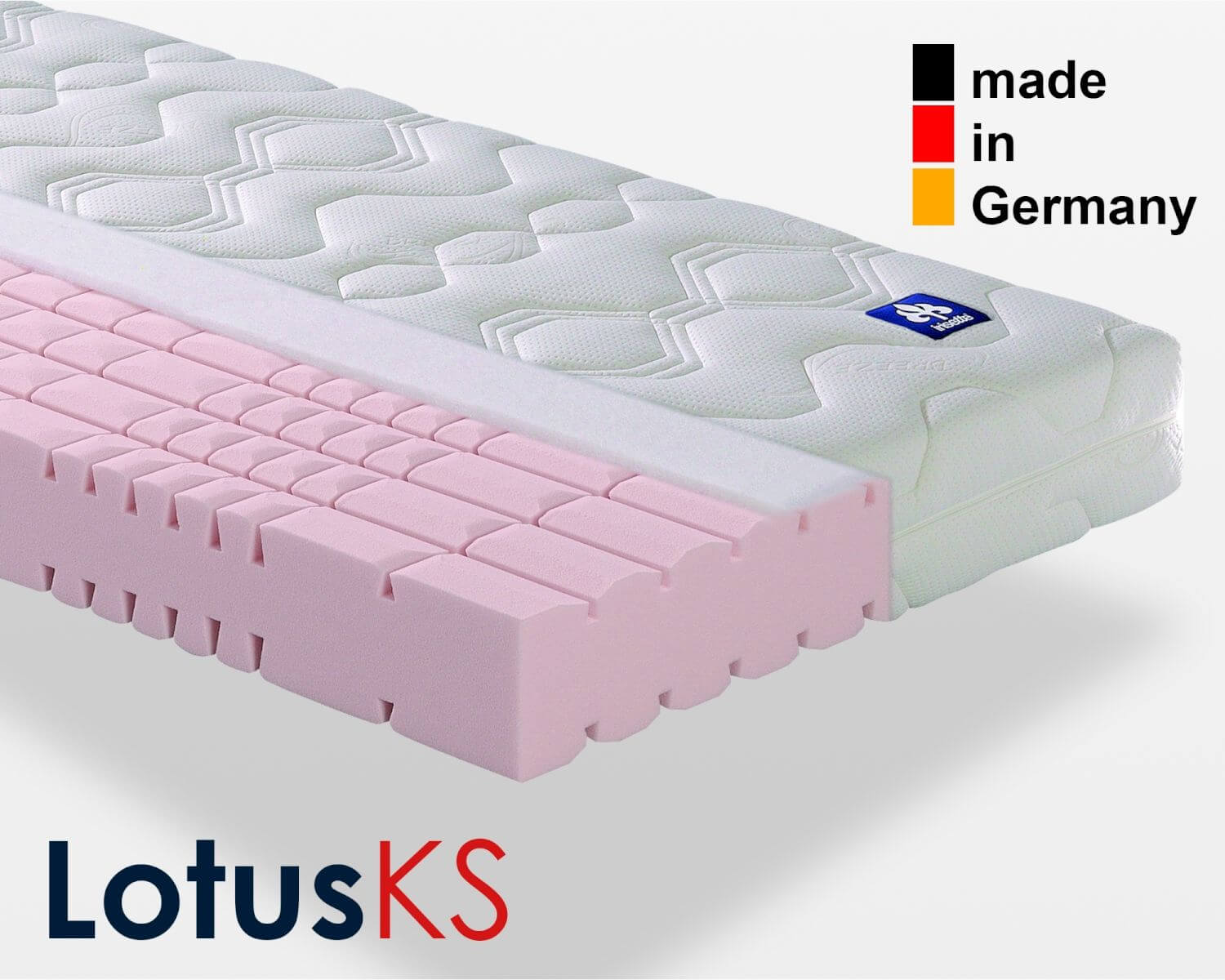 Badenia »Irisette Lotus« Komfortschaum-Matratzen 100x200 cm H3