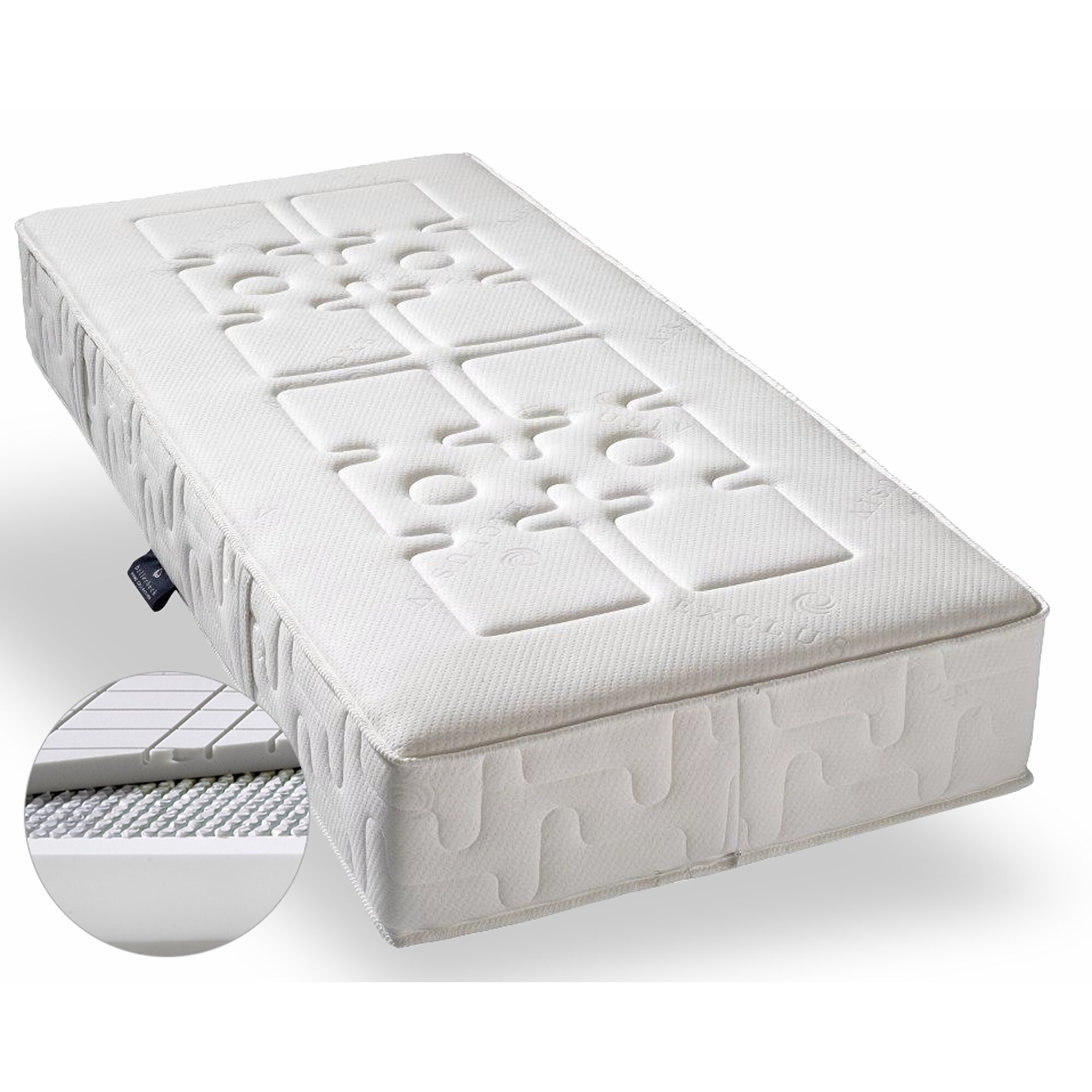 Billerbeck 7-Zonen Airtec »TTFK« Exclusiv Taschenfederkern Matratzen 160x200 cm H2