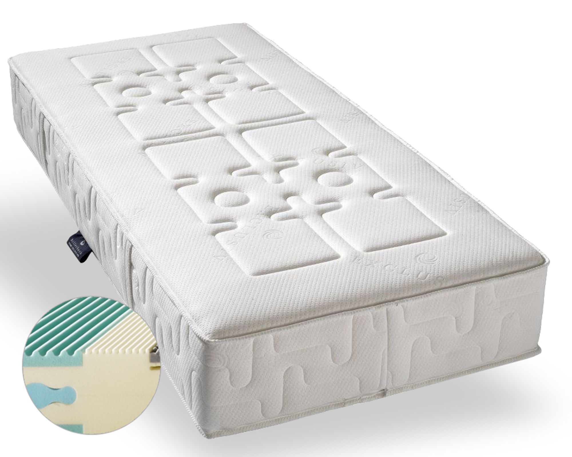 Billerbeck 7-Zonen Airtec »Comfort« Exclusiv Komfortschaum Matratzen 140x200 cm H2