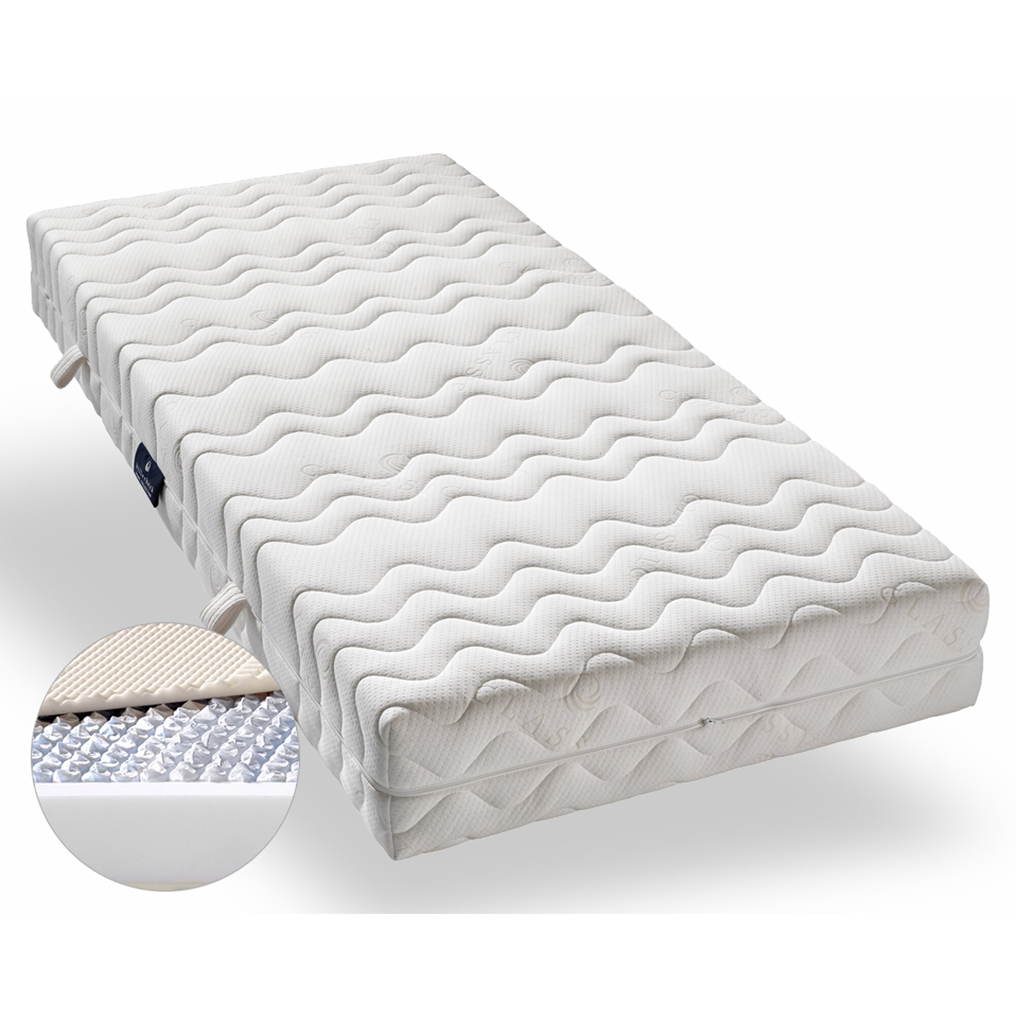Billerbeck 7-Zonen Airtec »TTFK« Classic Taschenfederkern Matratzen 140x200 cm H2