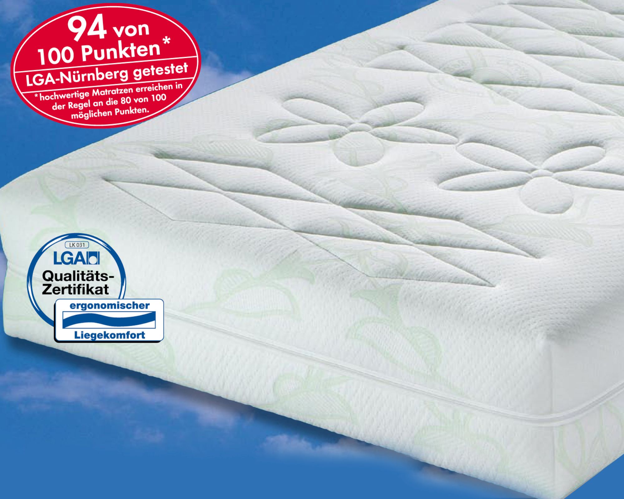 Malie »Primavera« Greenfirst Matratzen 100x200 cm H1